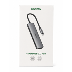 Hub UGREEN USB-C avec 4 ports USB 3.0 – vue du produit