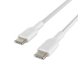 CABLE USB C VERS USB C BELKIN 1M BLANC – vue produit